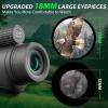 image12x55 Monocular for Adults High Power  Aurosports Compact Portable Monoculars for Bird Watching  HD Monoculars with Smartphone Adapter Tripod Camera for Hunting Hiking Camping Wildlife12x55