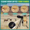 imageAurosports 1030x40 Zoom Monocular for Adults Monocular Telescope High Power with Bak4 Prism Compact Monoculars for Bird Watching Traveling Hunting Camping1030x40