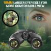 imageAurosports 10x25 Binoculars for Adults and Kids Large View Compact Binoculars with Low Light Vision Easy Focus Small Binocular for Bird Watching Outdoor Travel Sightseeing Concert Hunting Hiking15x25Black