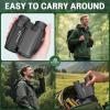 imageAurosports 10x25 Binoculars for Adults and Kids Large View Compact Binoculars with Low Light Vision Easy Focus Small Binocular for Bird Watching Outdoor Travel Sightseeing Concert Hunting Hiking12x32Black