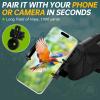 imageAurosports 2575X80 Spotting Scope with Tripod  BAK4 High Definition Waterproof Spotter Scope for Target Shooting Hunting Bird Watching Scopes with Carrying Bag and Scope Phone Adapter Green