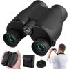 imageAurosports 10x25 Binoculars for Adults and Kids Large View Compact Binoculars with Low Light Vision Easy Focus Small Binocular for Bird Watching Outdoor Travel Sightseeing Concert Hunting Hiking16x32Black